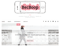 Tablet Screenshot of becboop.com